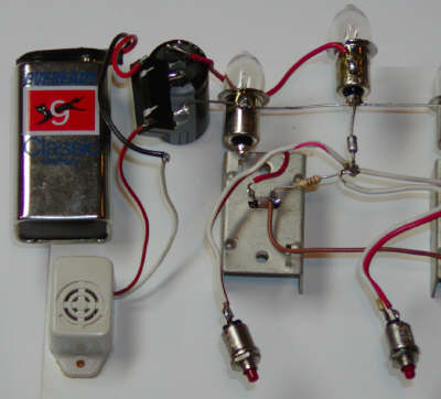 Game Circuits headlight warning buzzer wiring diagram 